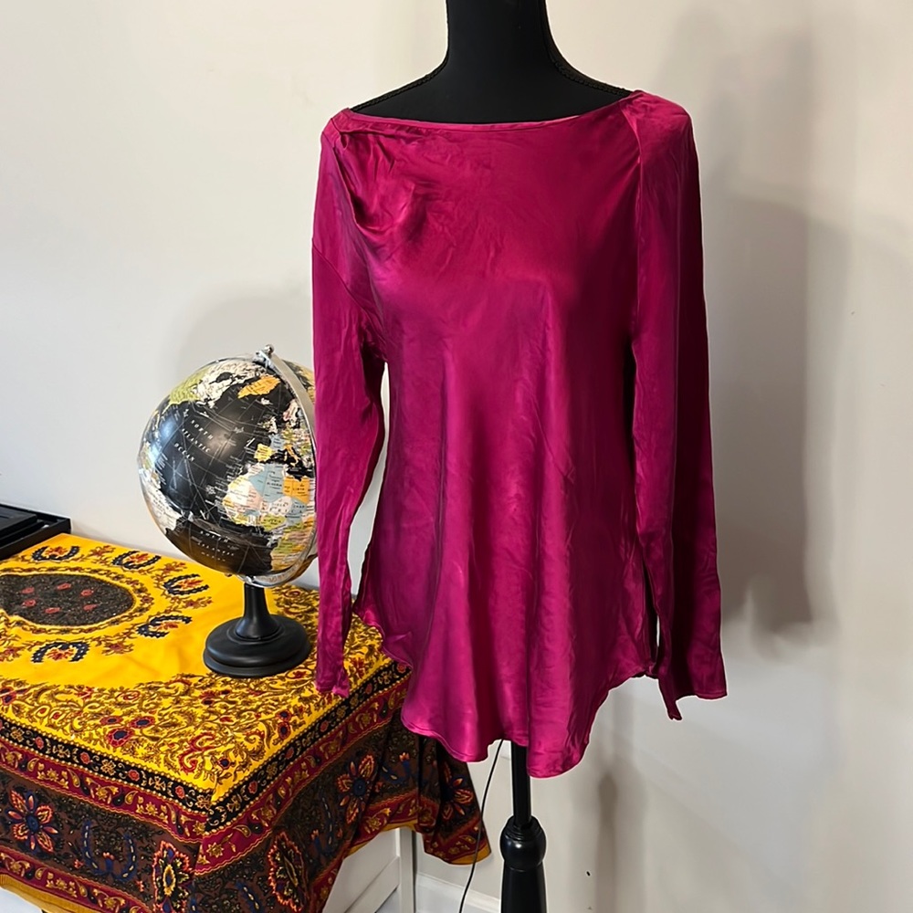 Pretty red blouse!